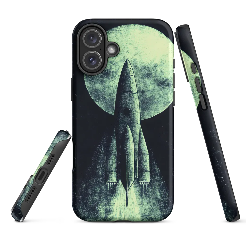Rocket Launching Towards the Moon