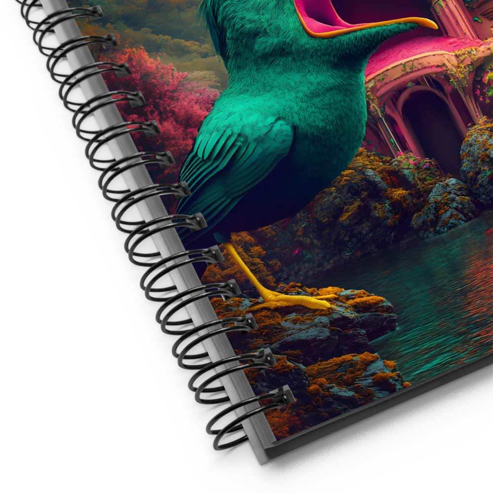 The Awakened Garden Castle 
 Spiral Notebook | 140 pages
