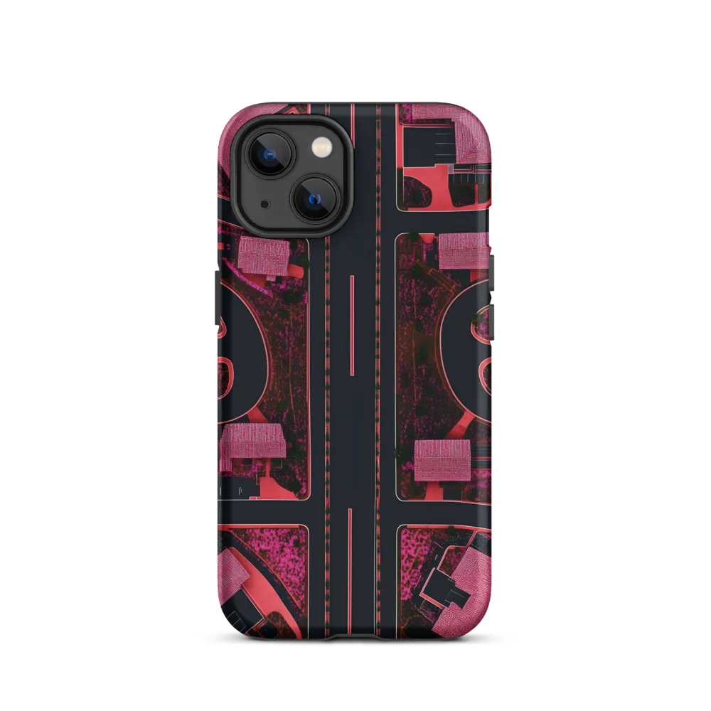 Infrared Suburban Grid | Phone Case