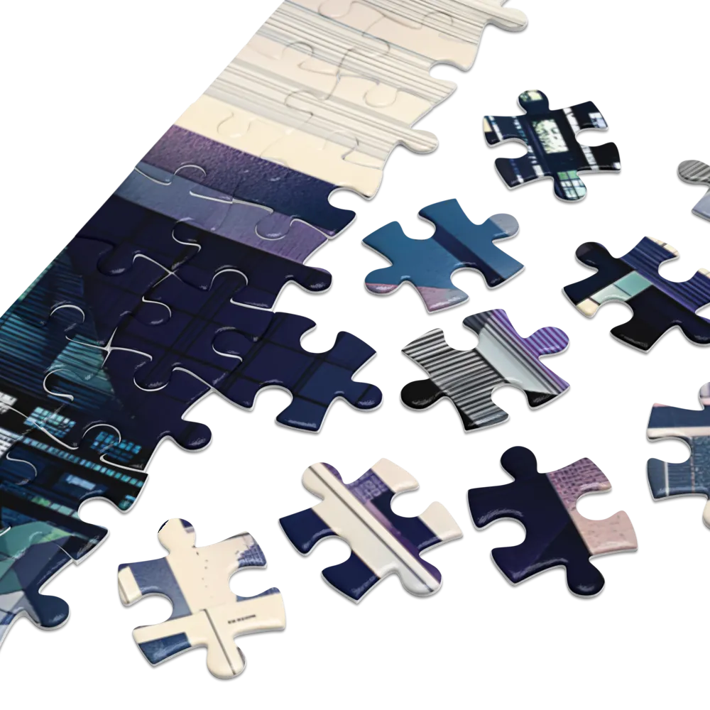 Urban Symphony 
 Jigsaw Puzzle in Tin Box