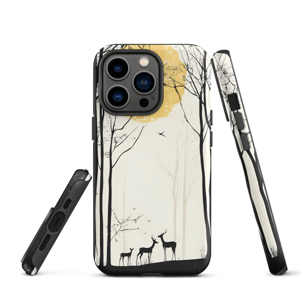 Forest Deer at Sunbreak | Phone Case