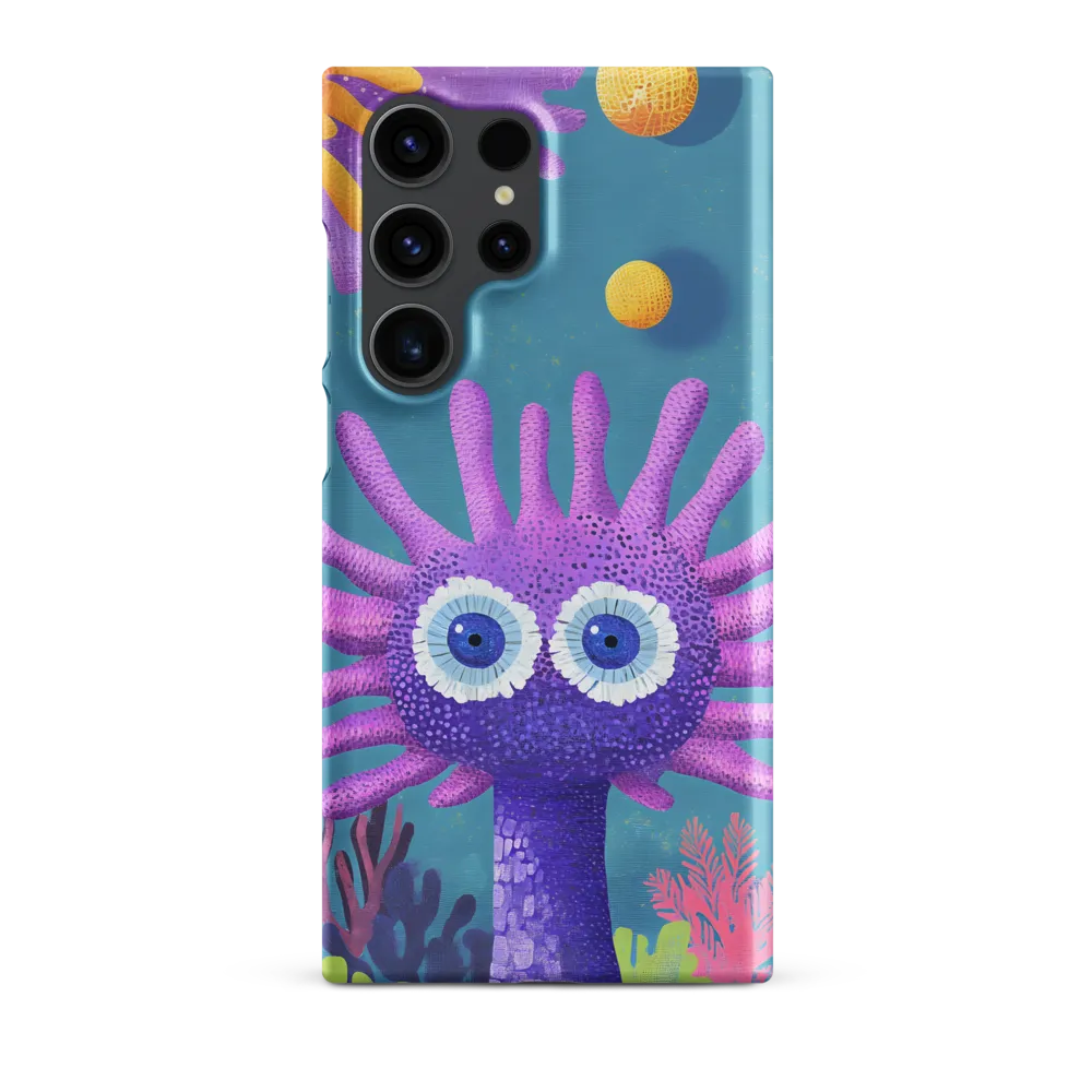 Whimsical Sea Creature with Coral | Phone Case