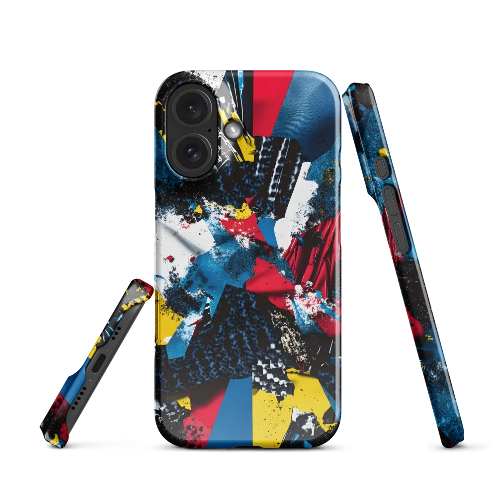 Fragmented Color Chaos 
 iPhone 16 Pro | Tough Case