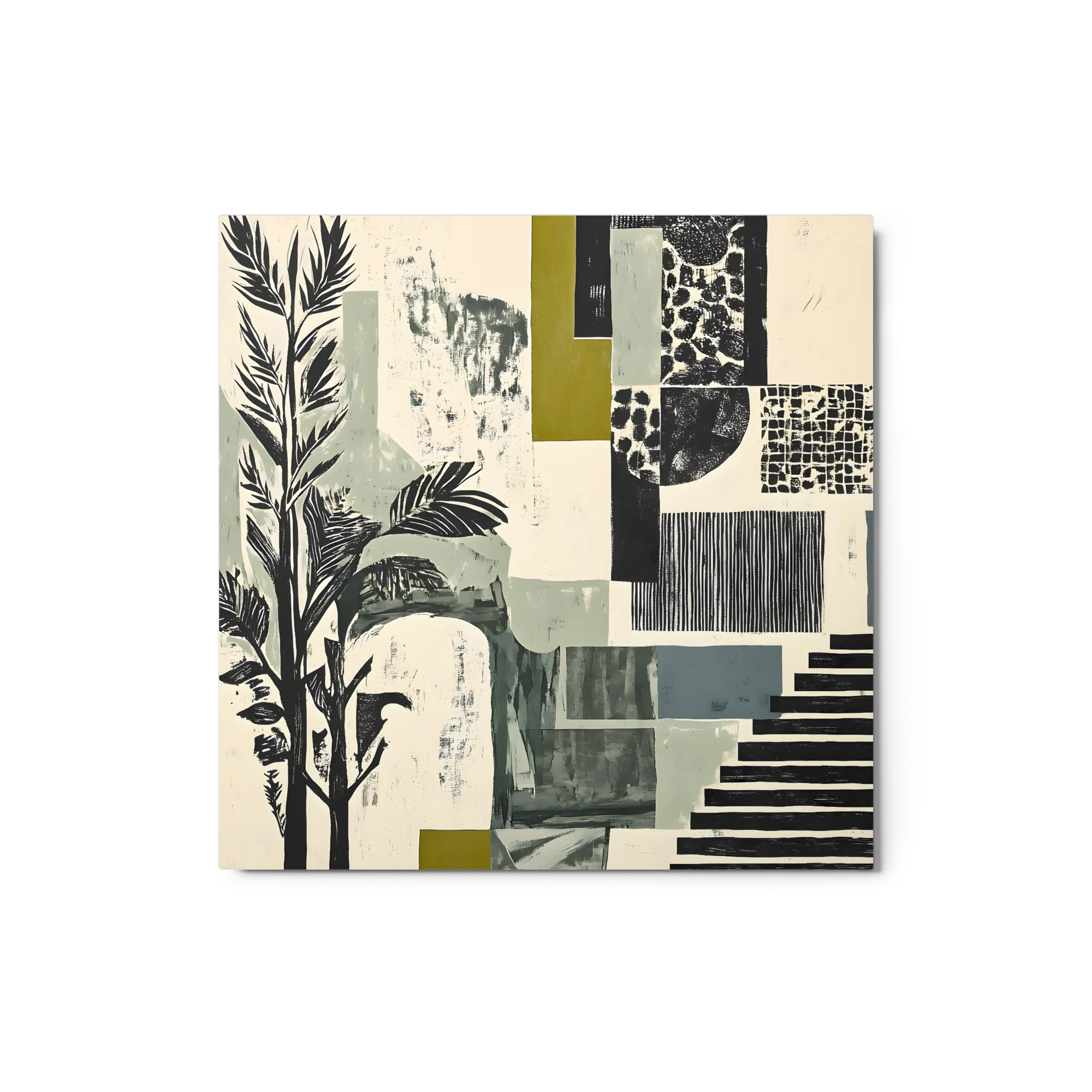 Collage Botanico Frammentato