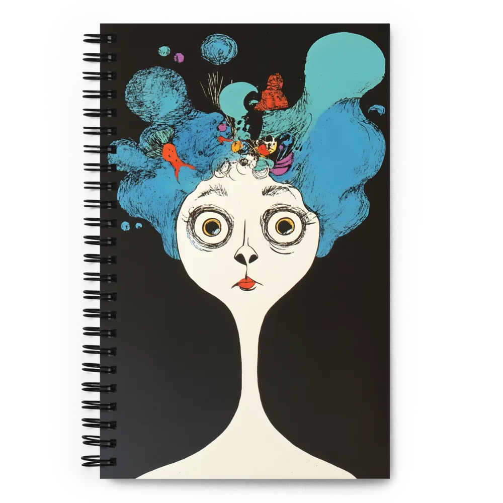 Whimsical Gaze 
 Spiral Notebook | 140 pages