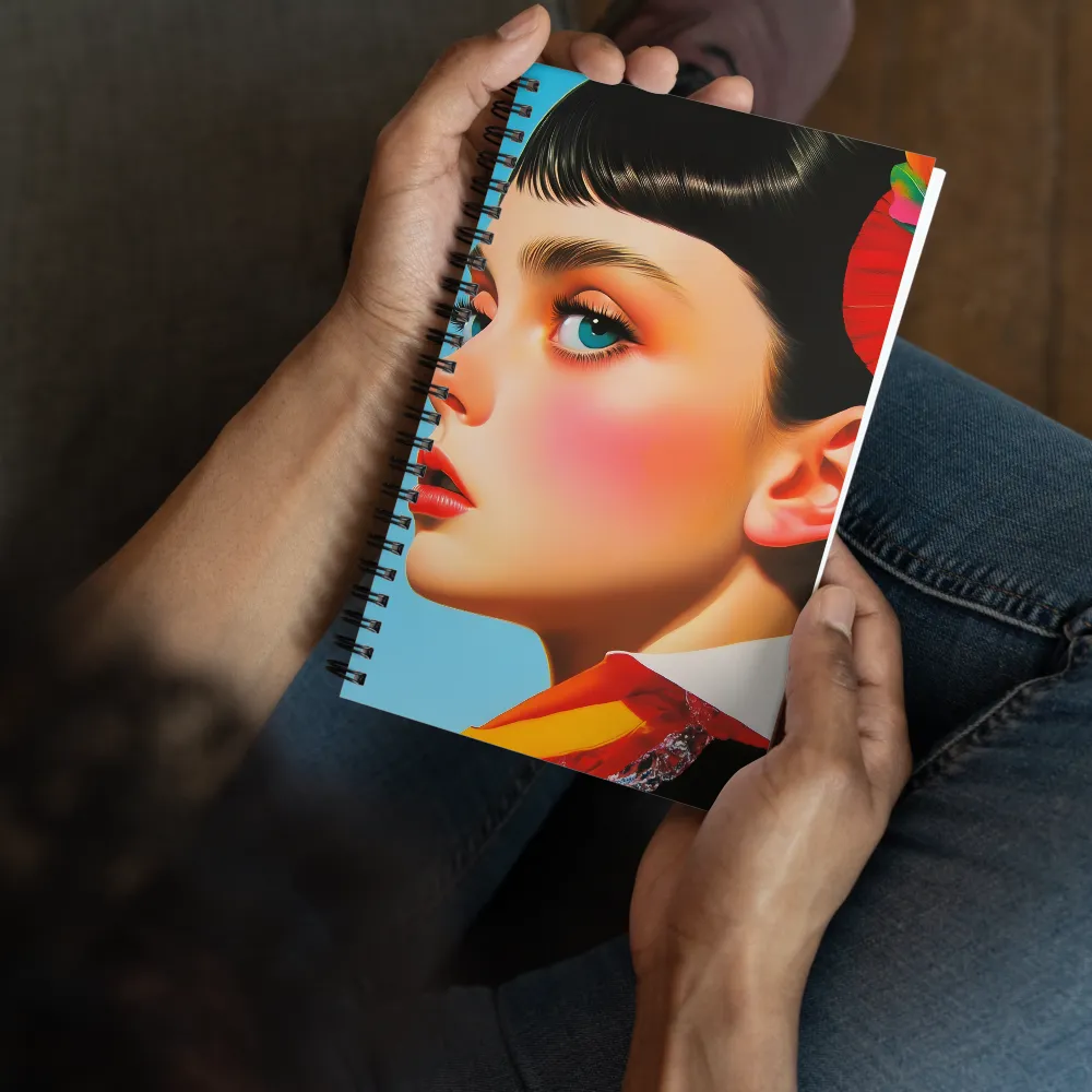 Radiant Gaze 
 Spiral Notebook | 140 pages