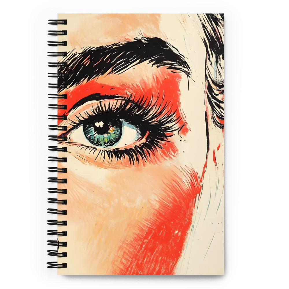 Gaze of the Bold 
 Spiral Notebook | 140 pages