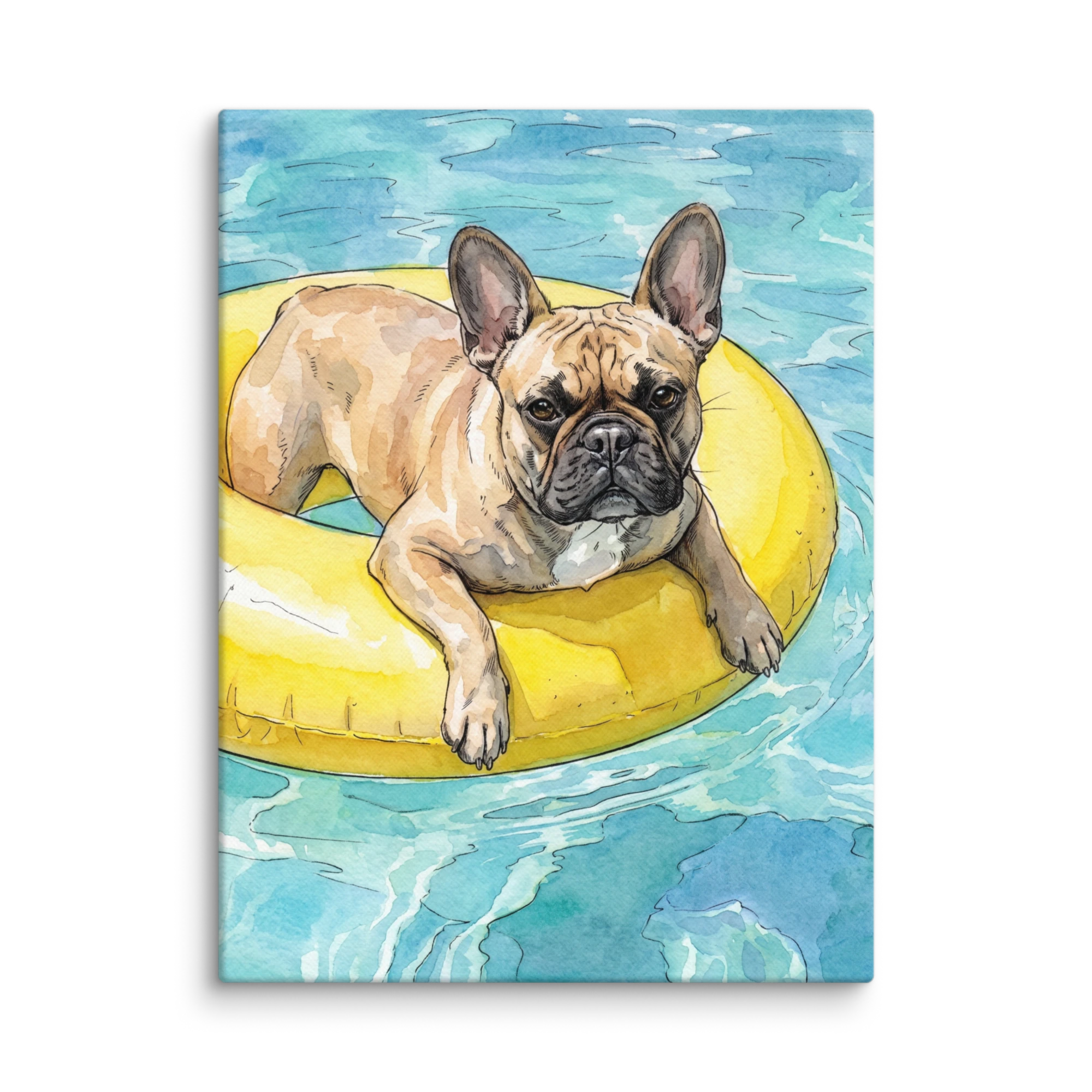 Pet Portrait — Ink & Wash