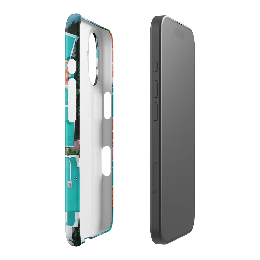 Over the Teal Rooftops 
 iPhone 16 | MagSafe® Tough Case