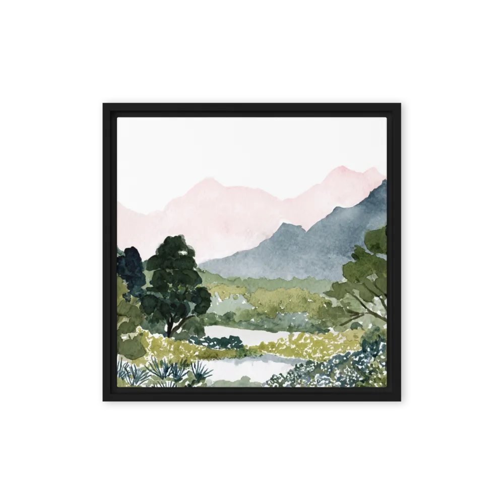 Pink Peak Wilderness 
 Canvas | 30″x 30″