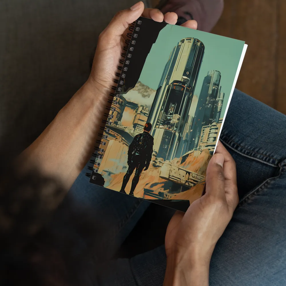 Distant Horizons 
 Spiral Notebook | 140 pages