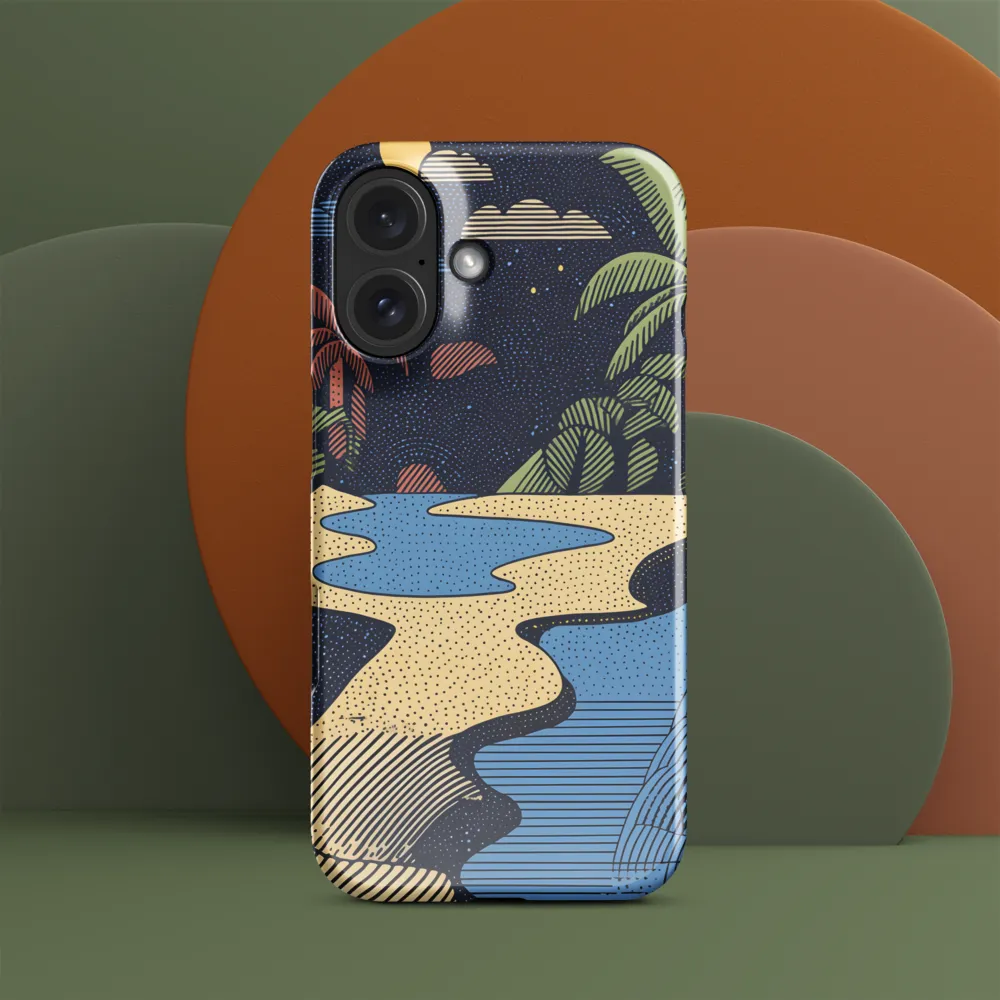 Nocturnal Oasis 
 iPhone 15 Pro | MagSafe® Tough Case