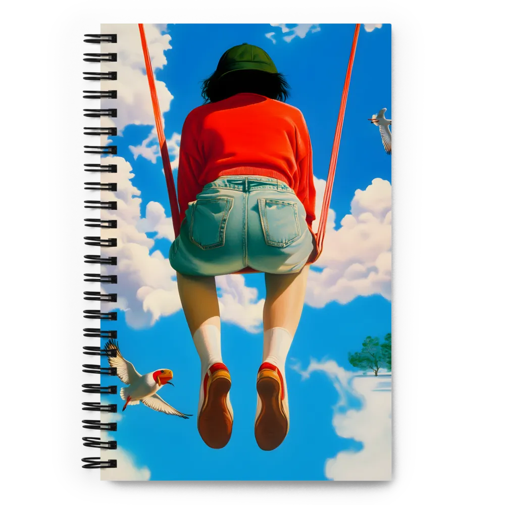 Freedom in the Sky 
 Spiral Notebook | 140 pages