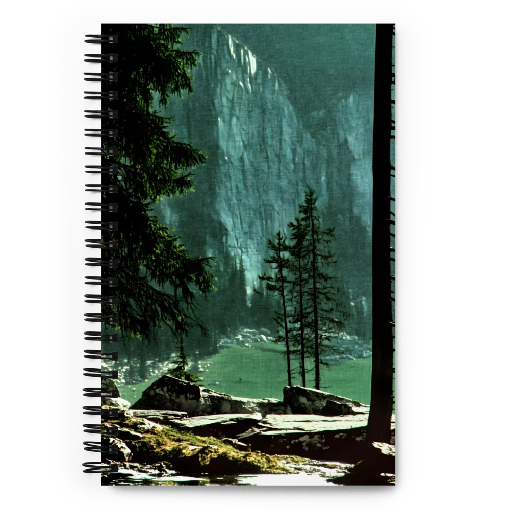 Alpine Lake Reflection 
 Spiral Notebook | 140 pages