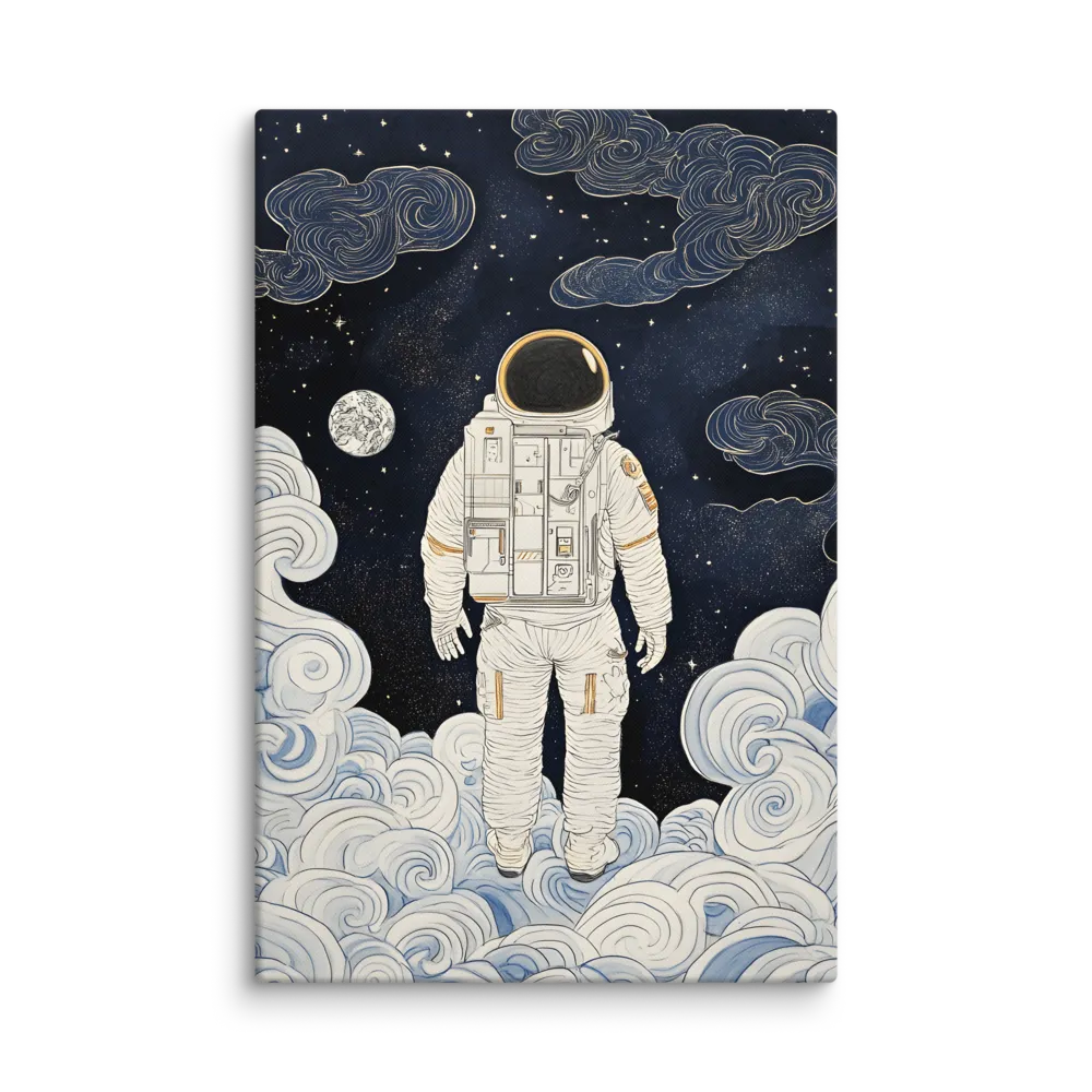 Cosmic Cloud Wanderer 
 Canvas | 32″x 48″