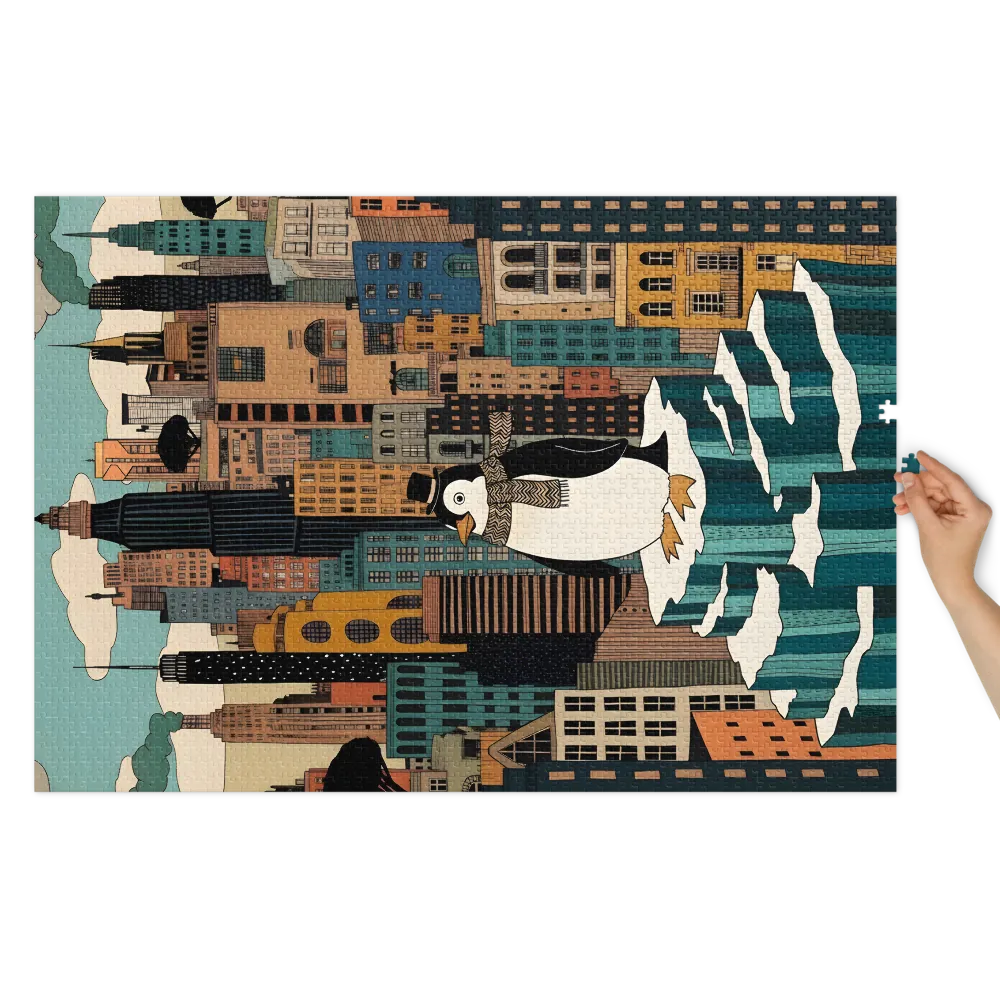 Urban Penguin | Jigsaw Puzzles