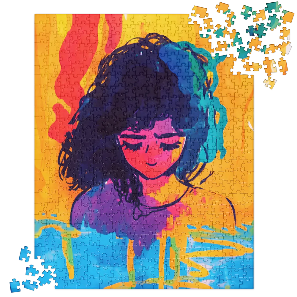 Vibrant Gaze 
 Jigsaw Puzzle