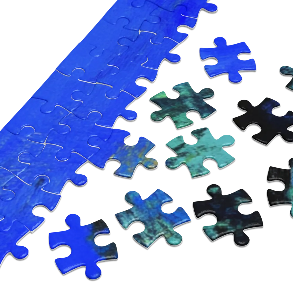 Ruínas Noturnas 
 Puzzle em caixa de metal