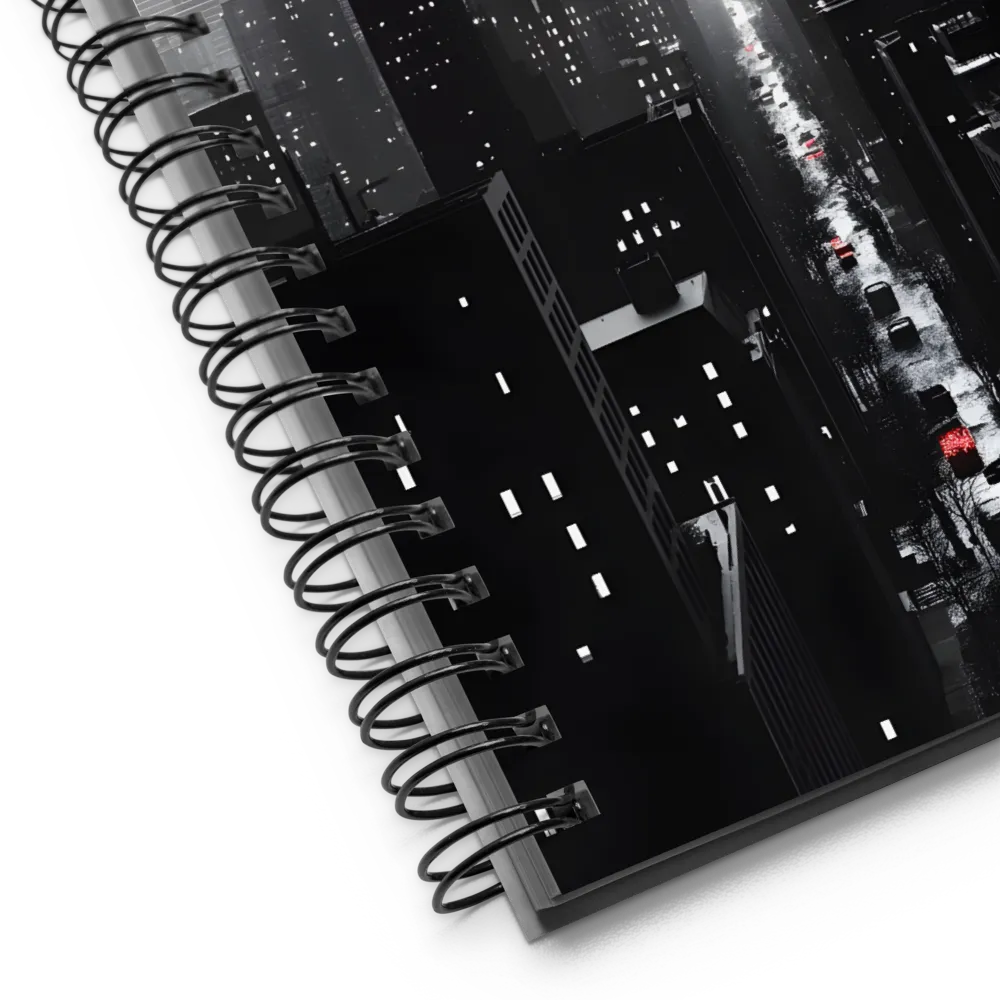 Urban Noir Night 
 Spiral Notebook | 140 pages