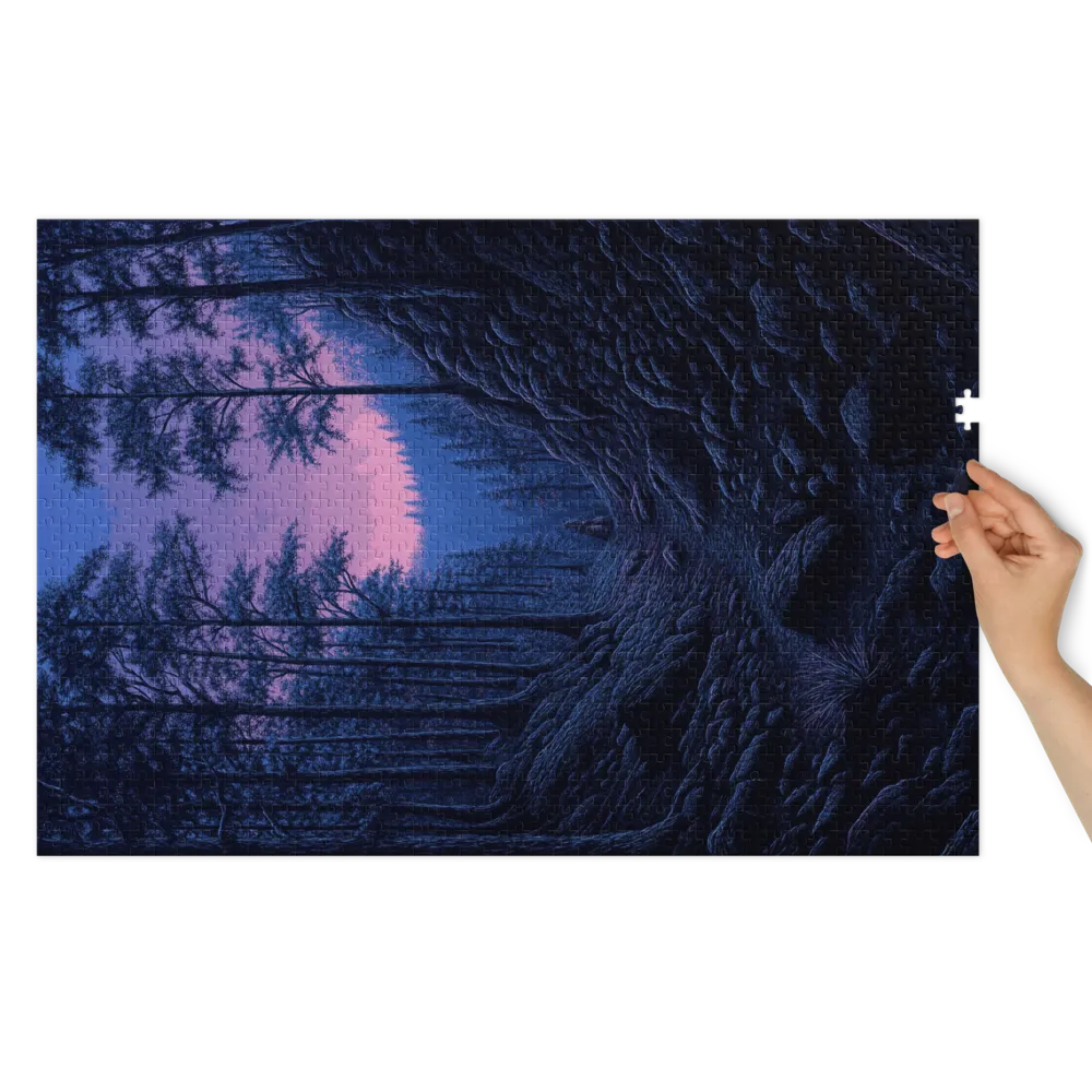 Jornada Floresta Crepúsculo 
 Puzzle em caixa de metal