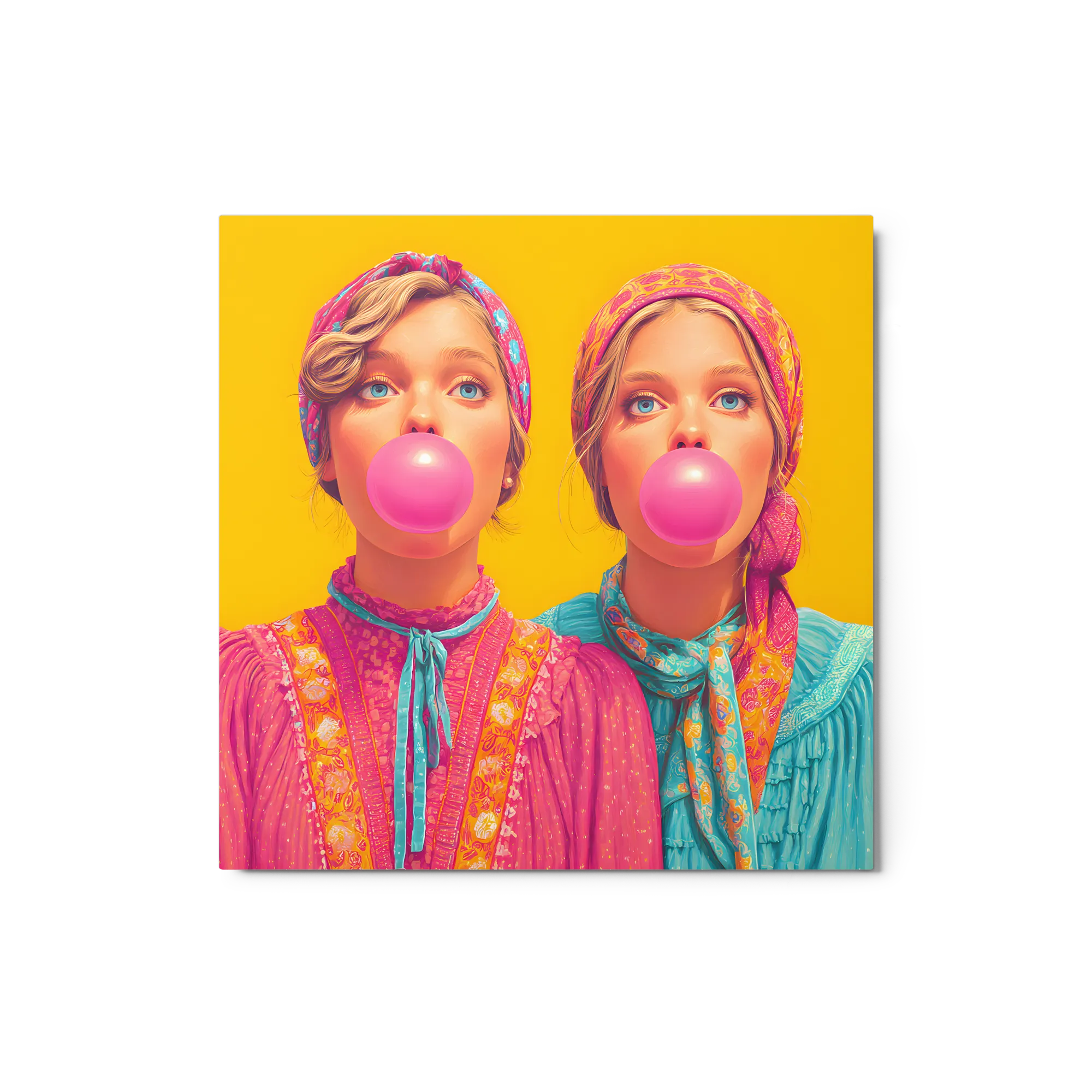 Pop Art Bubblegum Duo