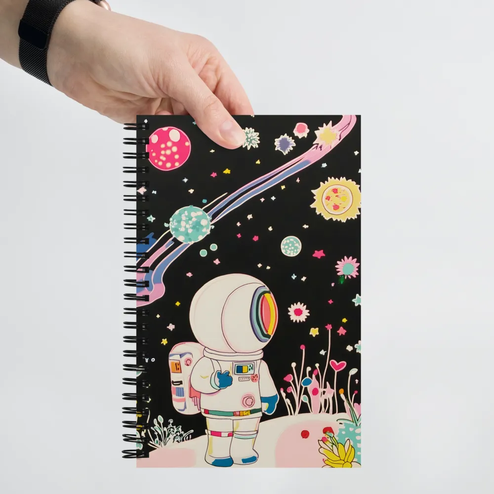 Whimsical Space Explorer 
 Spiral Notebook | 140 pages
