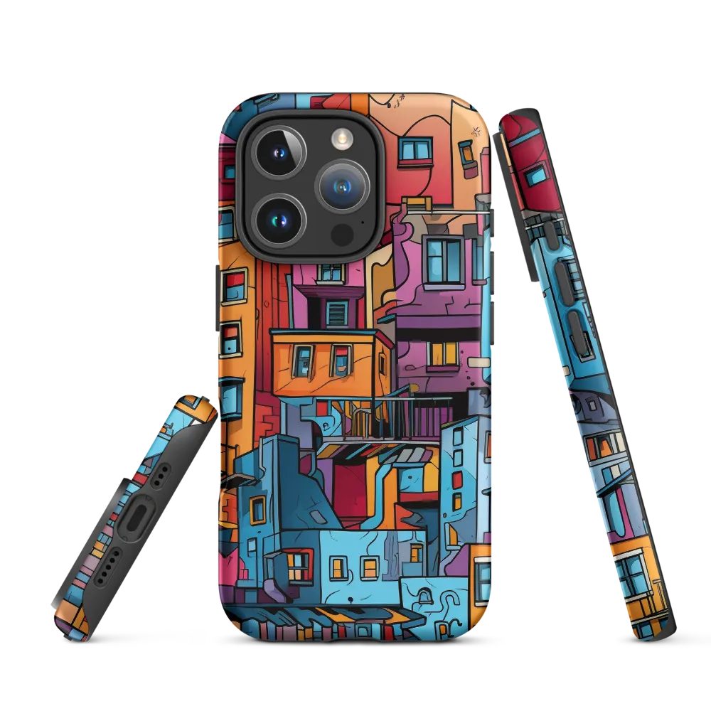 Colorful Cityscape Illustration