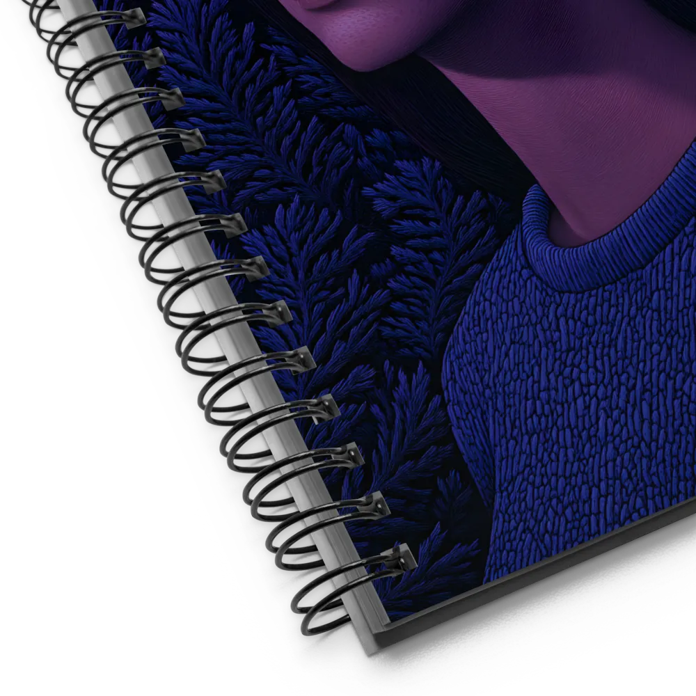 Violet Contemplation 
 Spiral Notebook | 140 pages