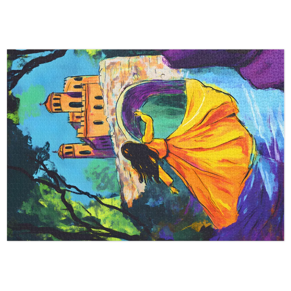 The Castle Dancer 
 Jigsaw Puzzle in Tin Box