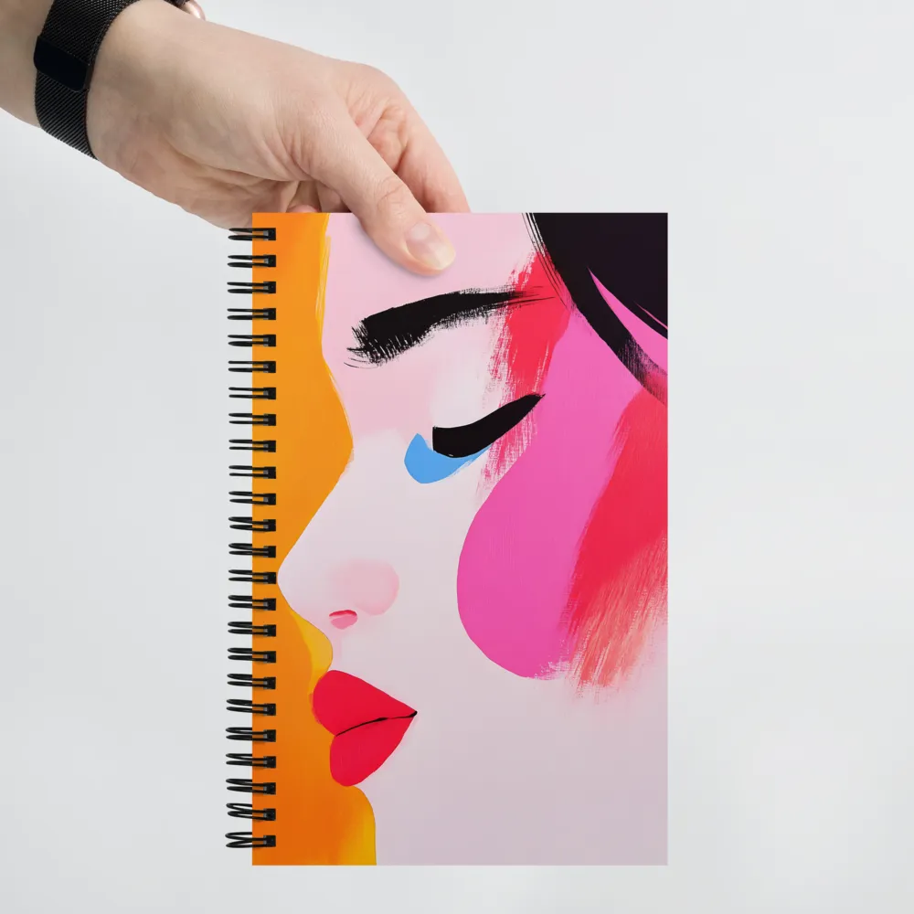 Vibrant Pop Gaze 
 Spiral Notebook | 140 pages