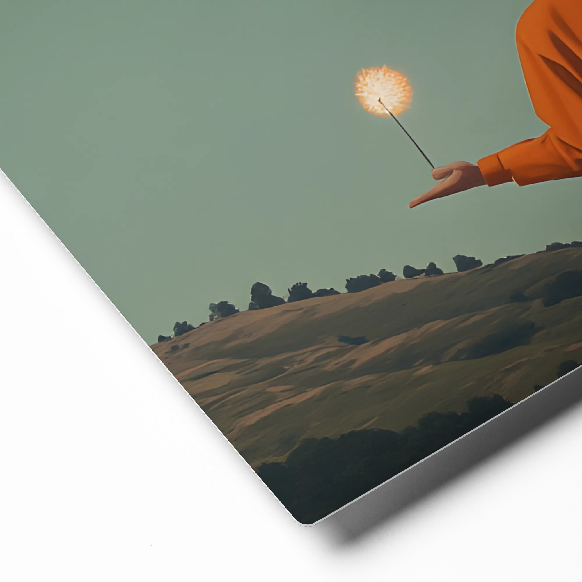 Awakening of the Golden Tree 
 Canvas with Black Frame