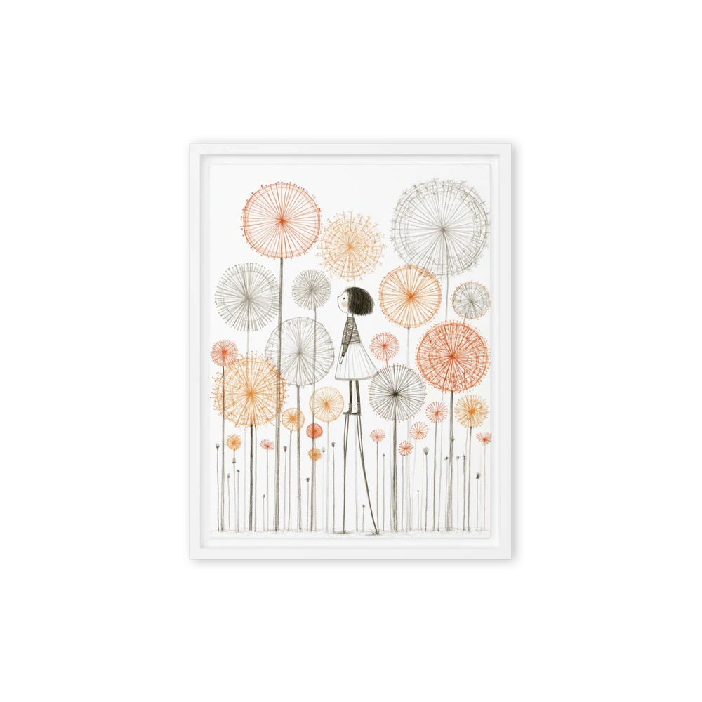 Amongst the Dandelions | Art Print