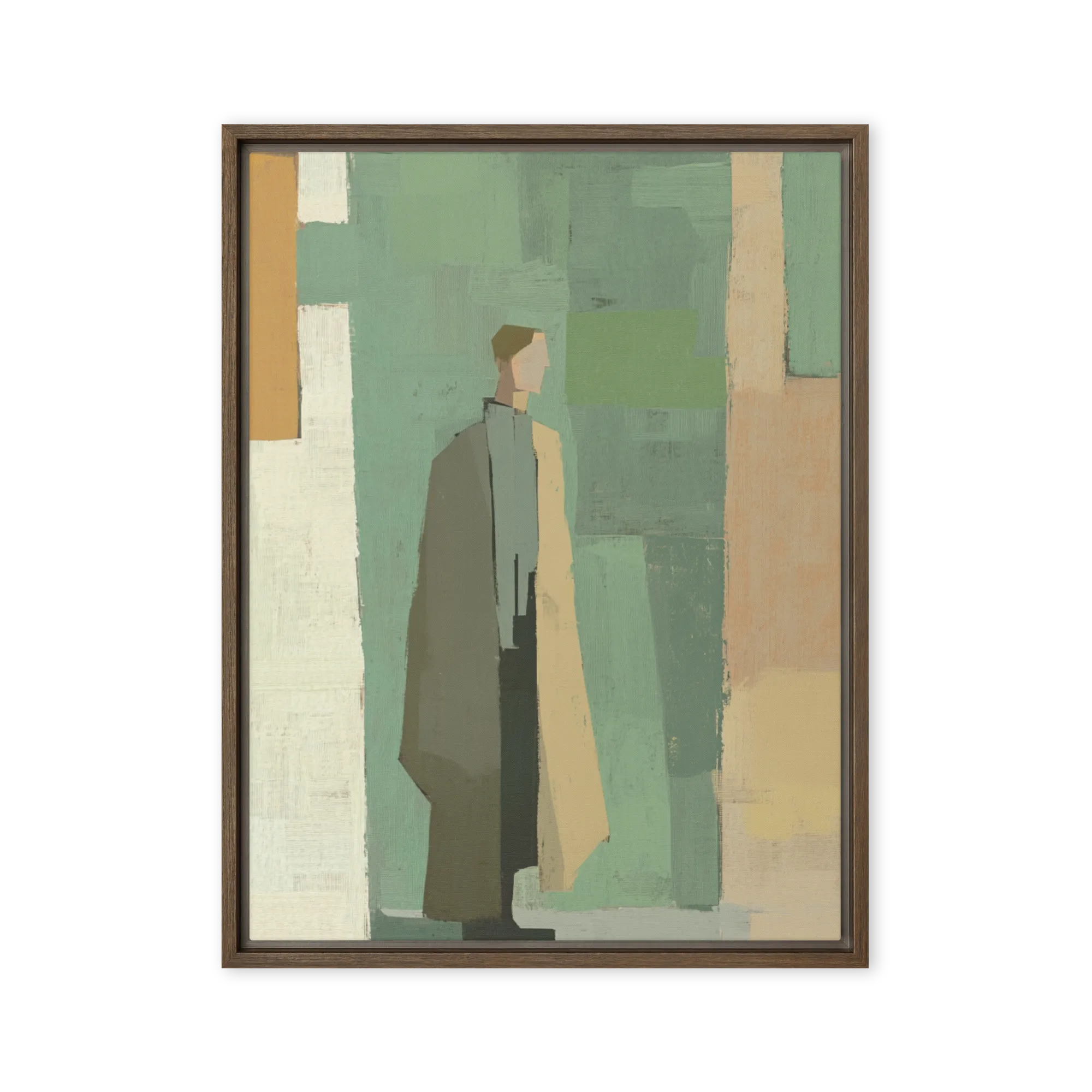 Mid-Century Cubist Restraint — The quiet studio