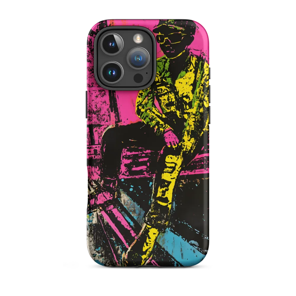 Neon Street Figure | Phone Case
