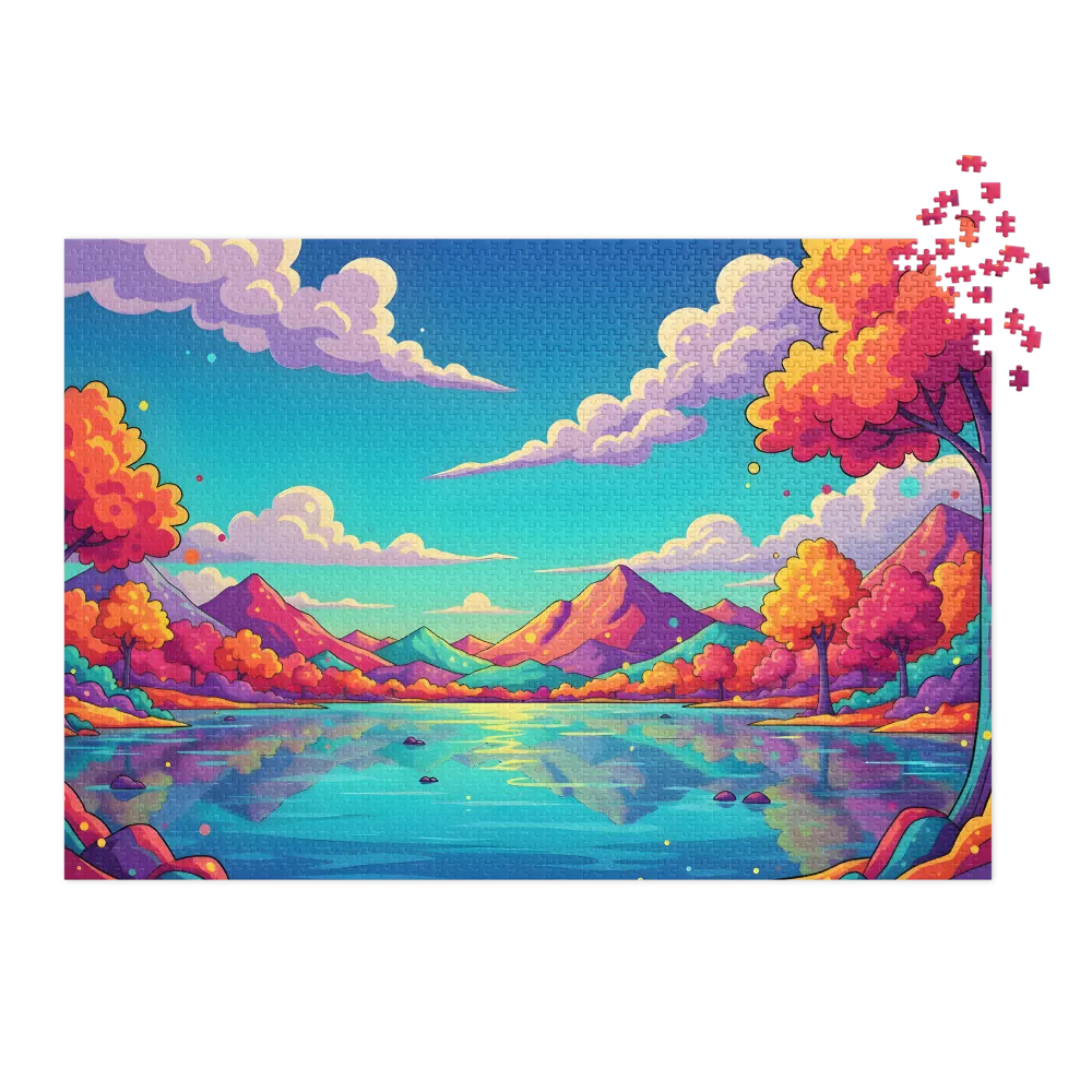 Dreamscape Lake Reflections | Jigsaw Puzzles