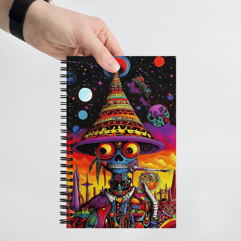 Cosmic Sorcerer 
 Spiral Notebook | 140 pages