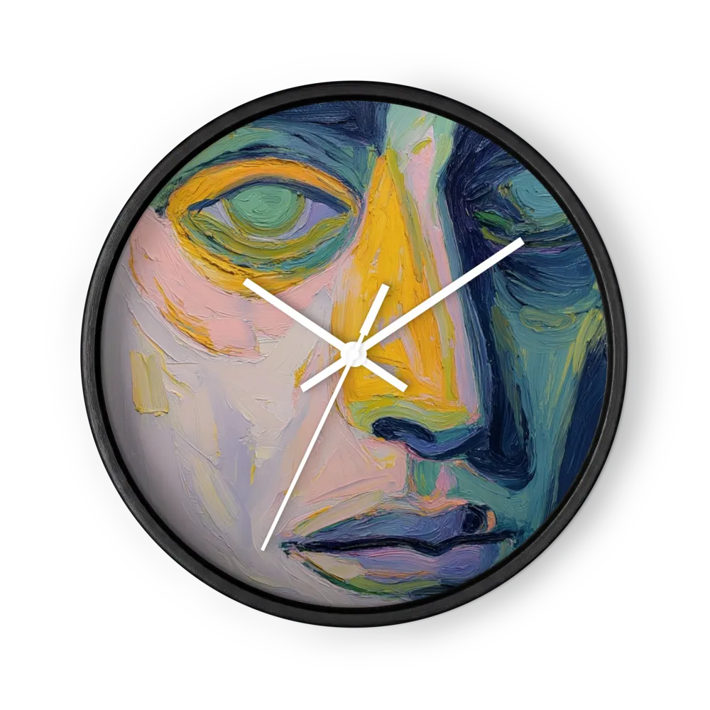 Abstract Impasto Portrait
