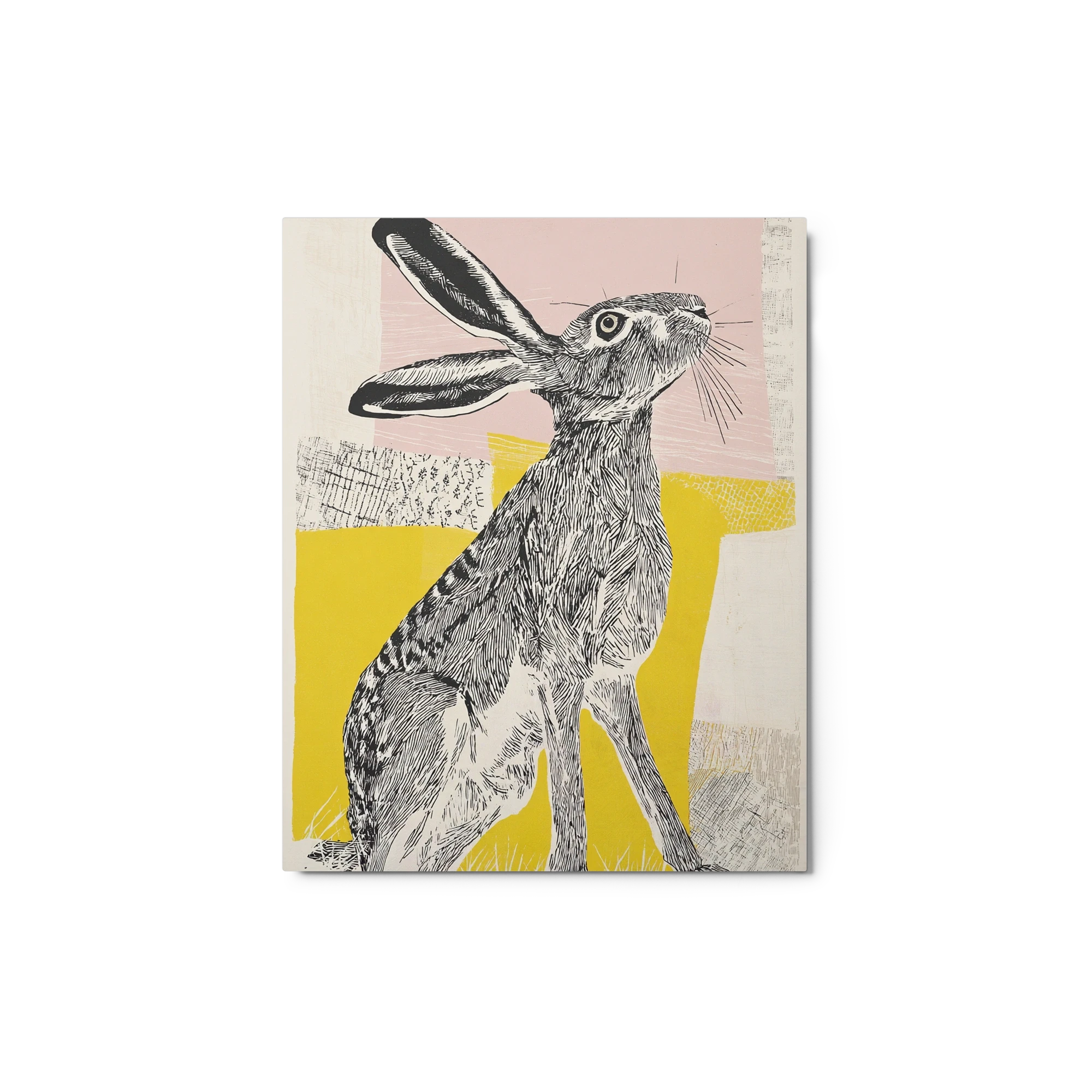 The Alert Hare | Art Print