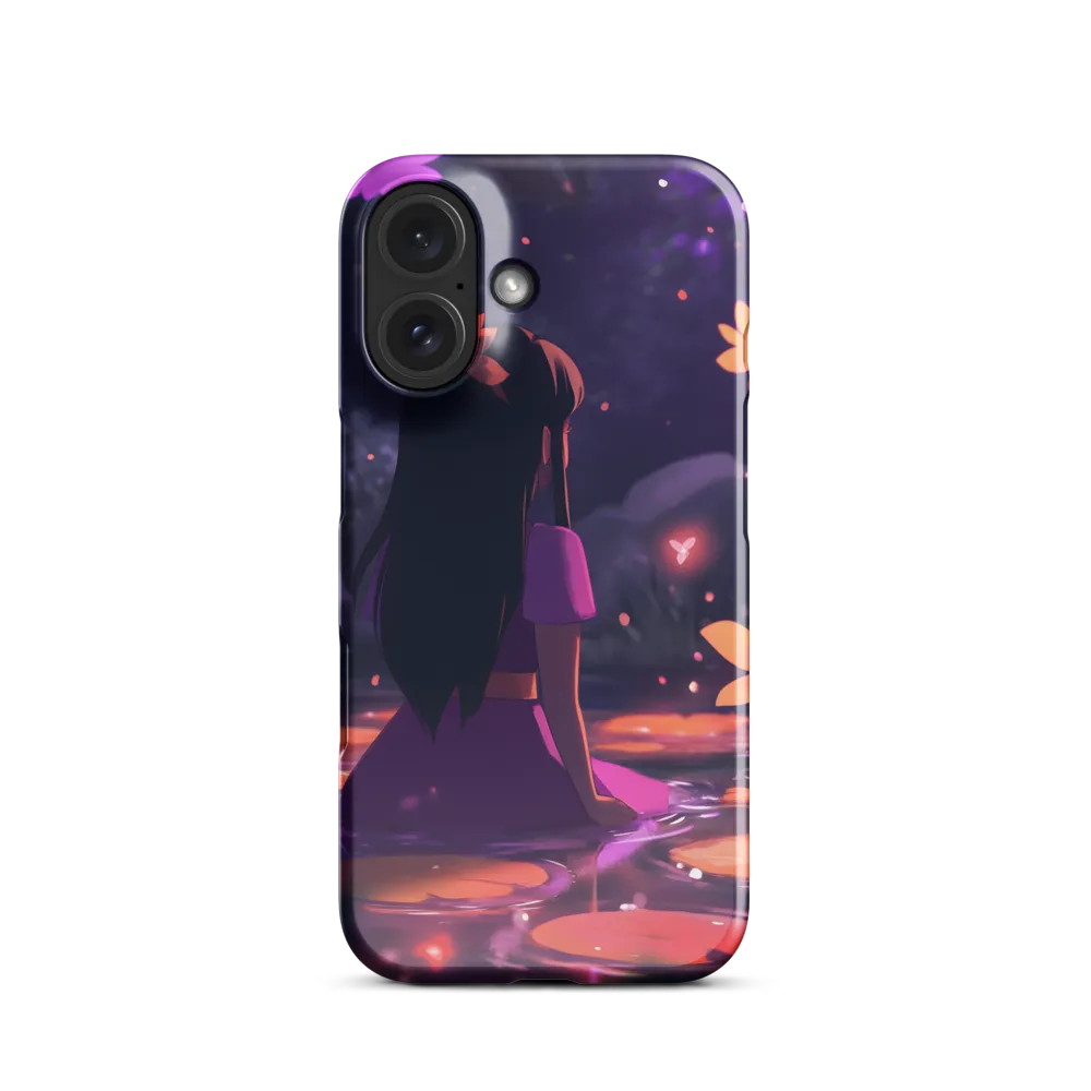 Night Lily Pond Glow 
 Samsung Galaxy S22 | Tough Case