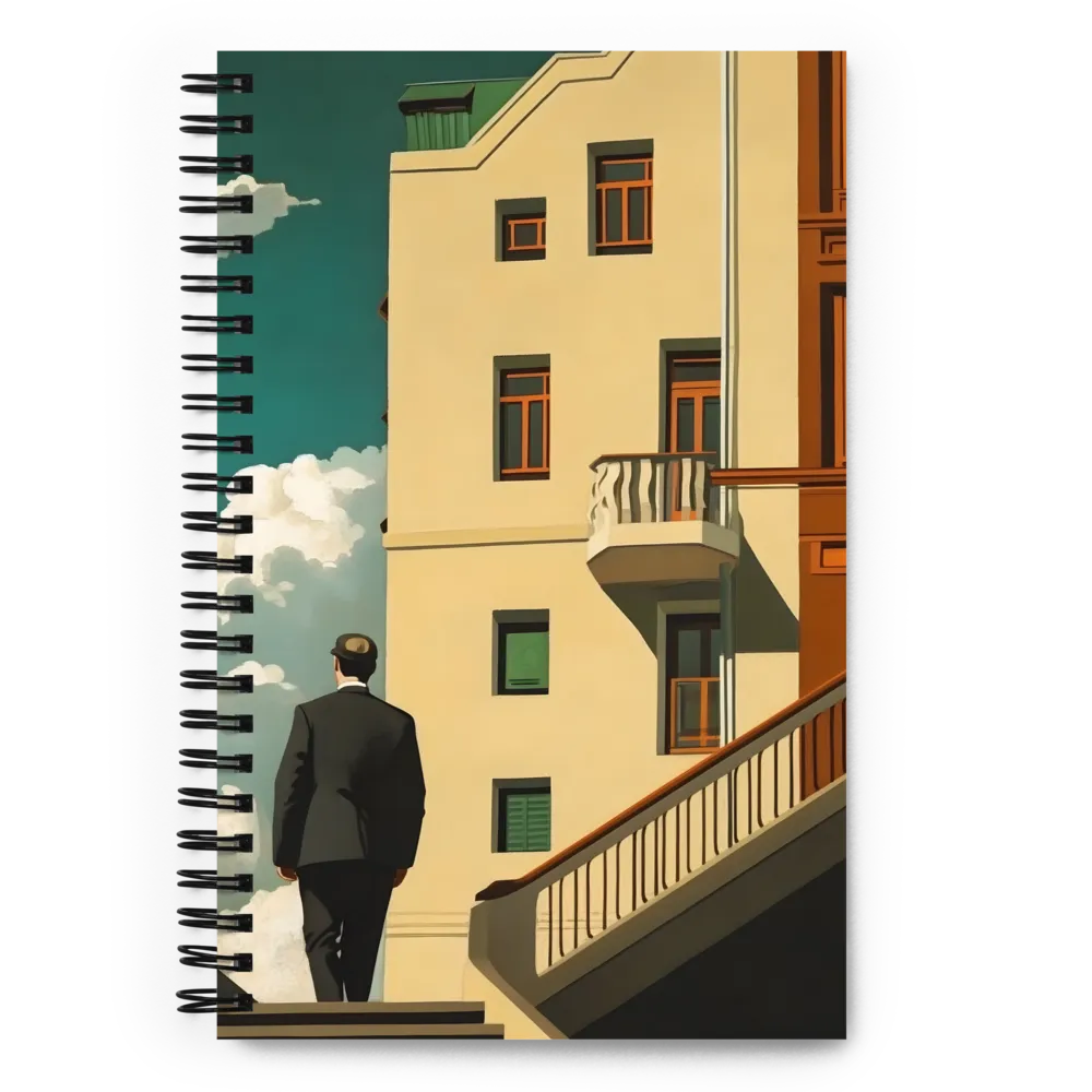 Reflections of Modernity | Spiral Notebook