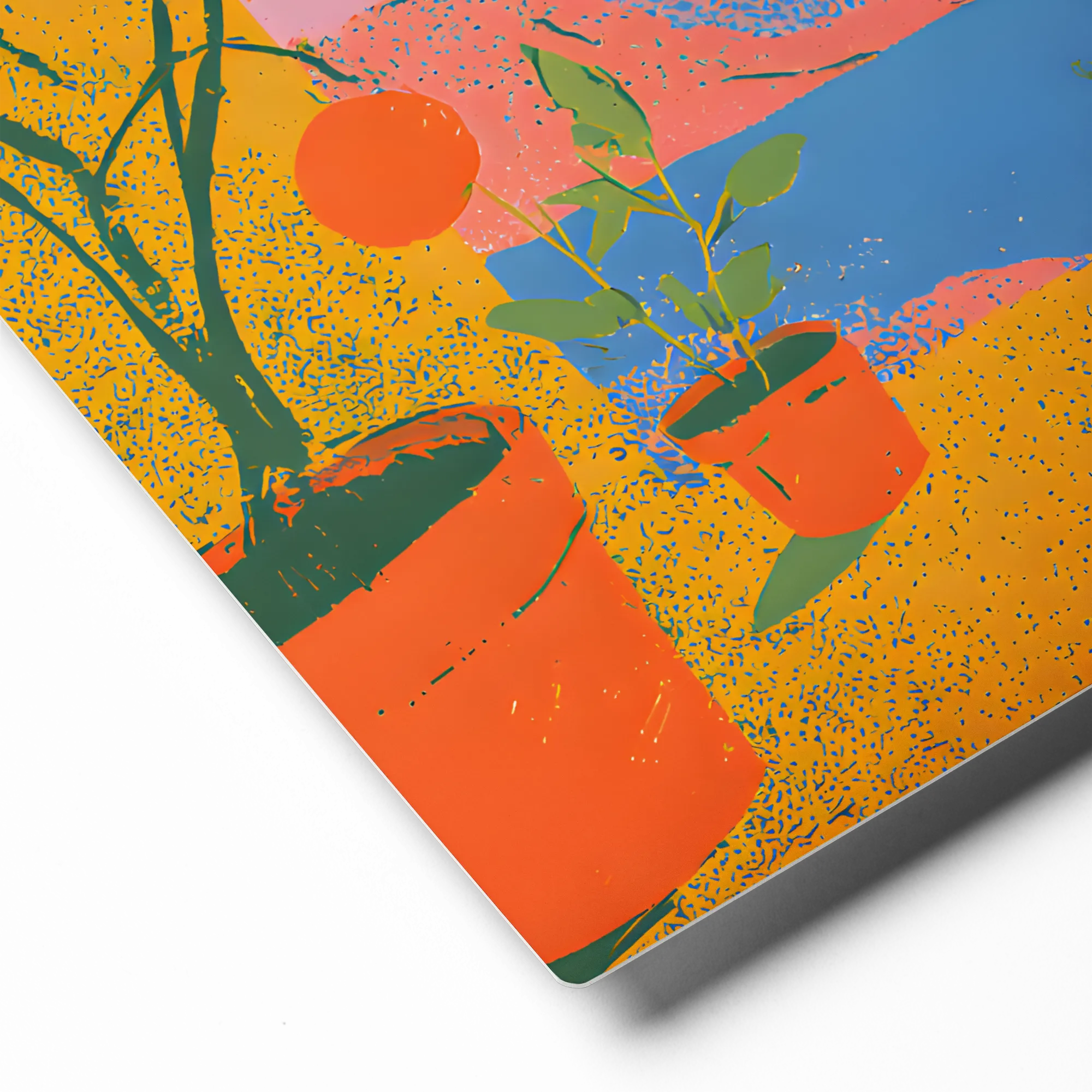 Citrus Terrace 
 Canvas | 10″x 10″