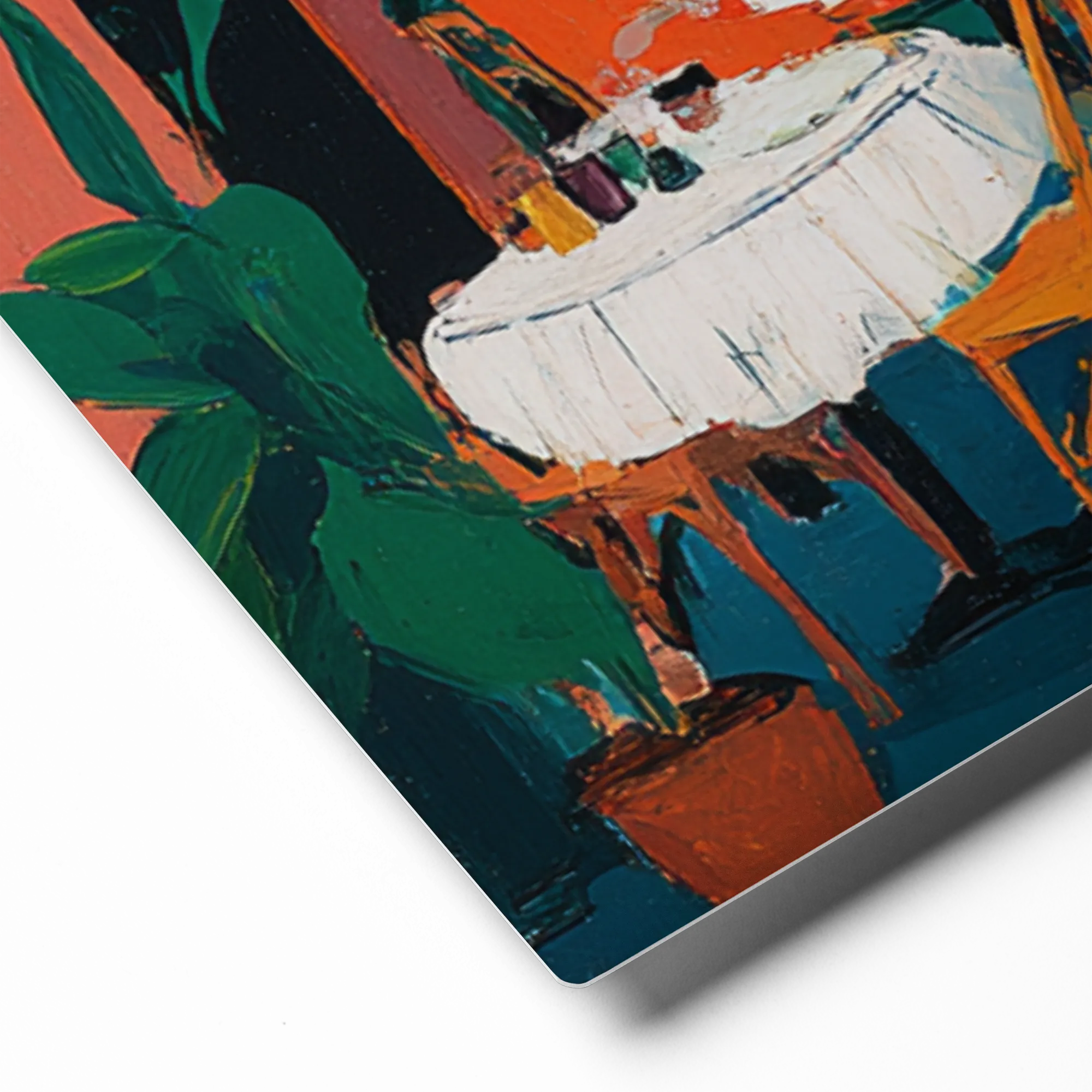 Seaside Cafe Afternoon | Art Print