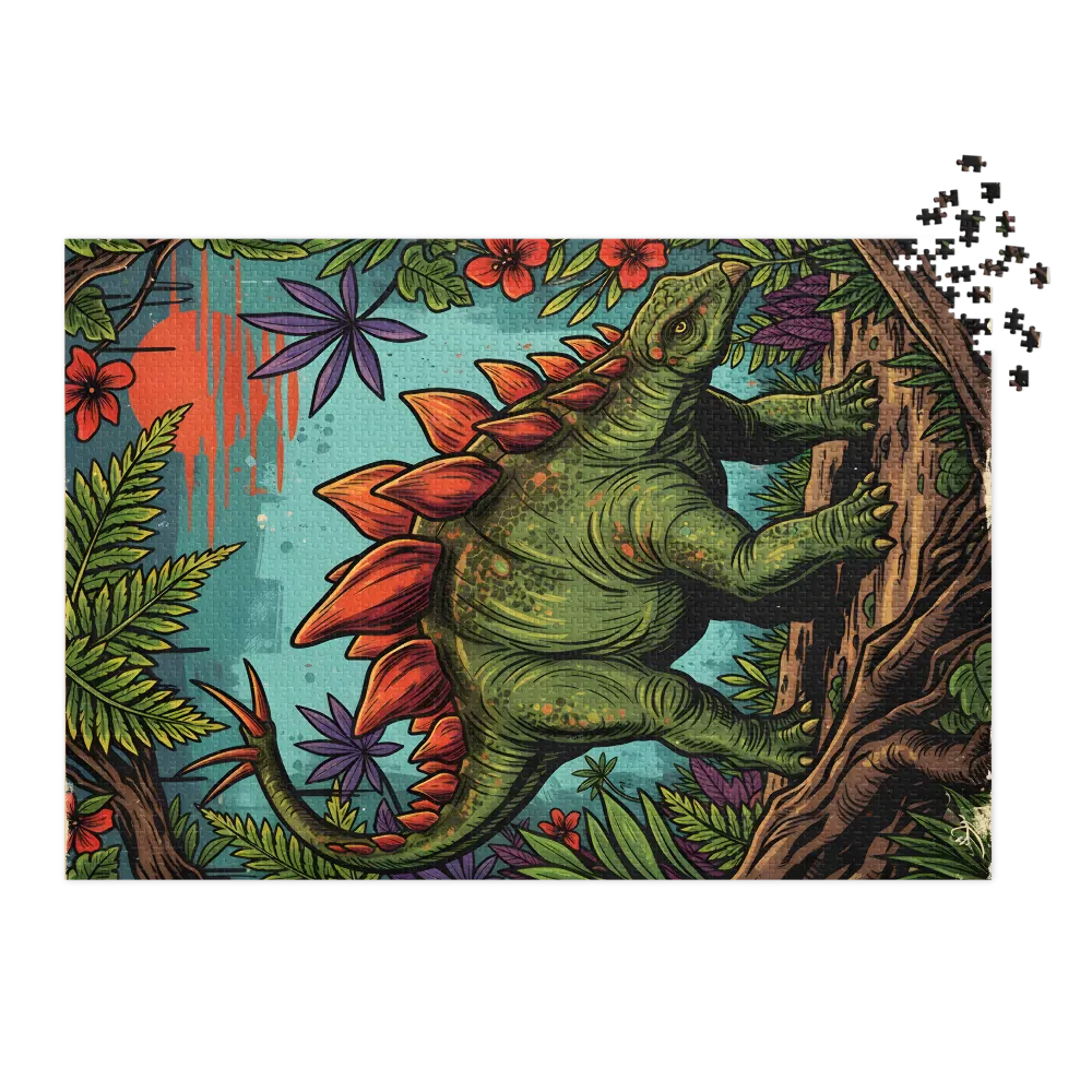 Tropical Stegosaurus