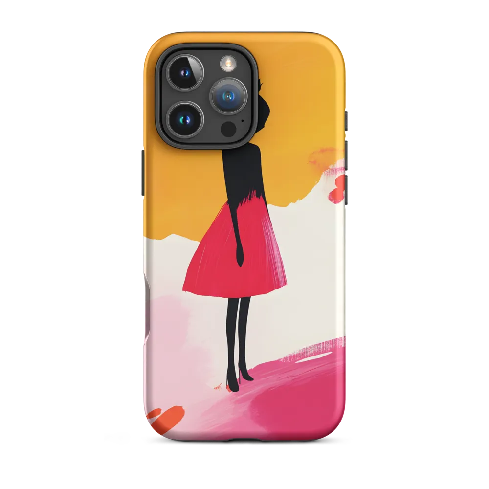 Modern Silhouette Fashion Art | Phone Case
