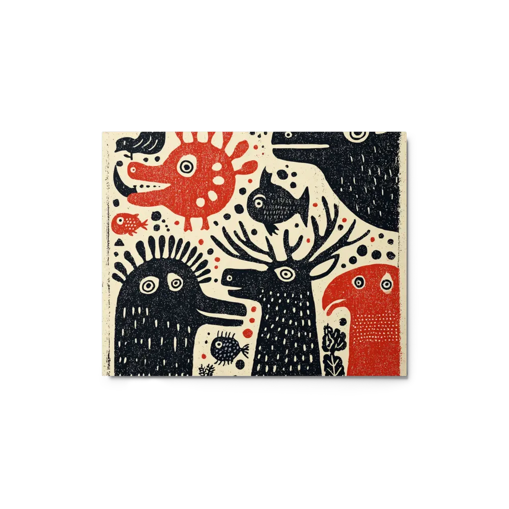 Whimsical Folk Creatures | Art Print