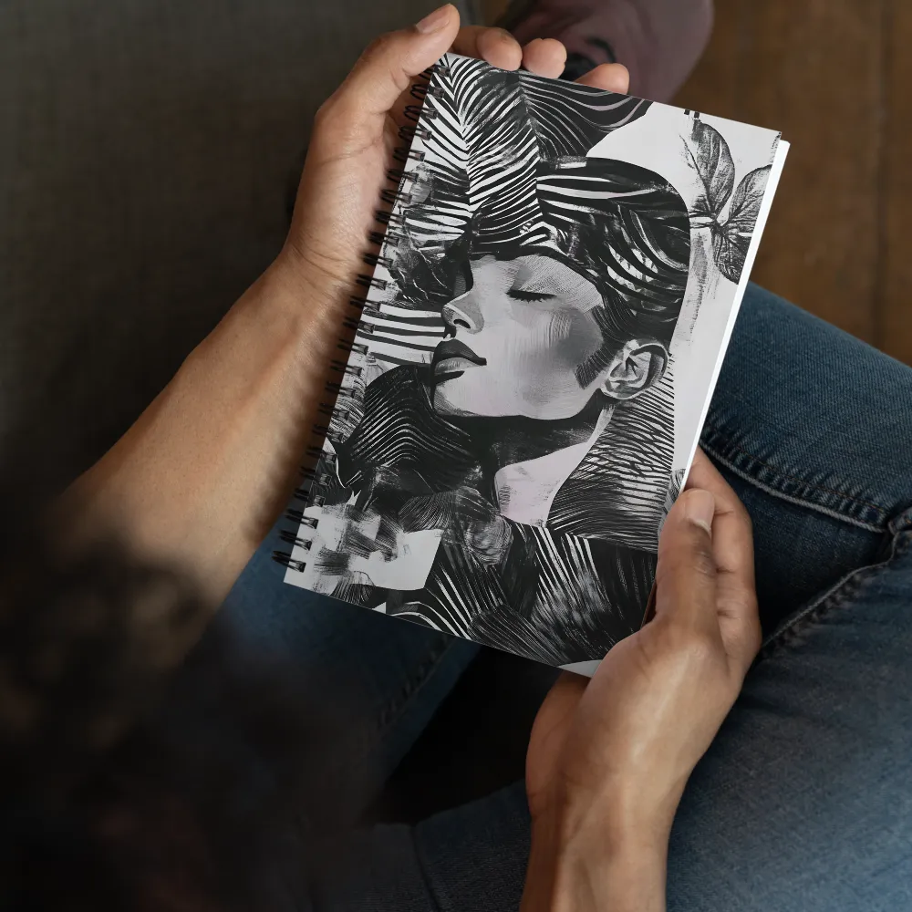 Monochrome Whispers 
 Spiral Notebook | 140 pages