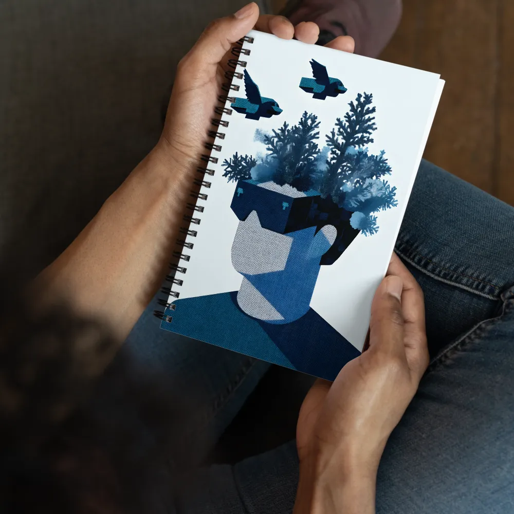 Digital ImaginationScape 
 Spiral Notebook | 140 pages
