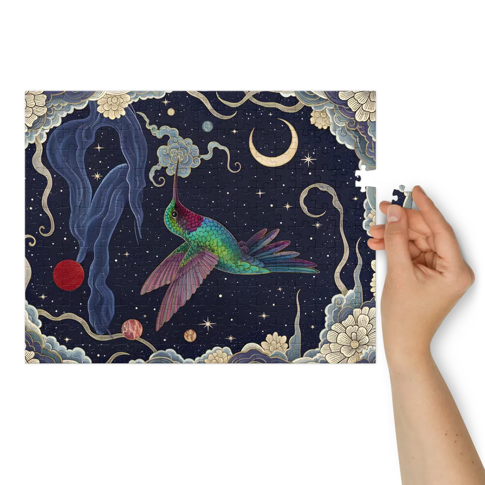 Celestial Hummingbird | Jigsaw Puzzles