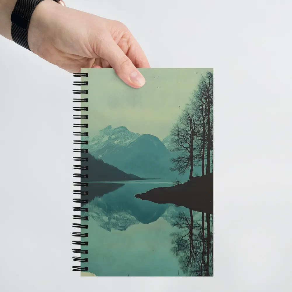 Serene Nordic Reflection 
 Spiral Notebook | 140 pages