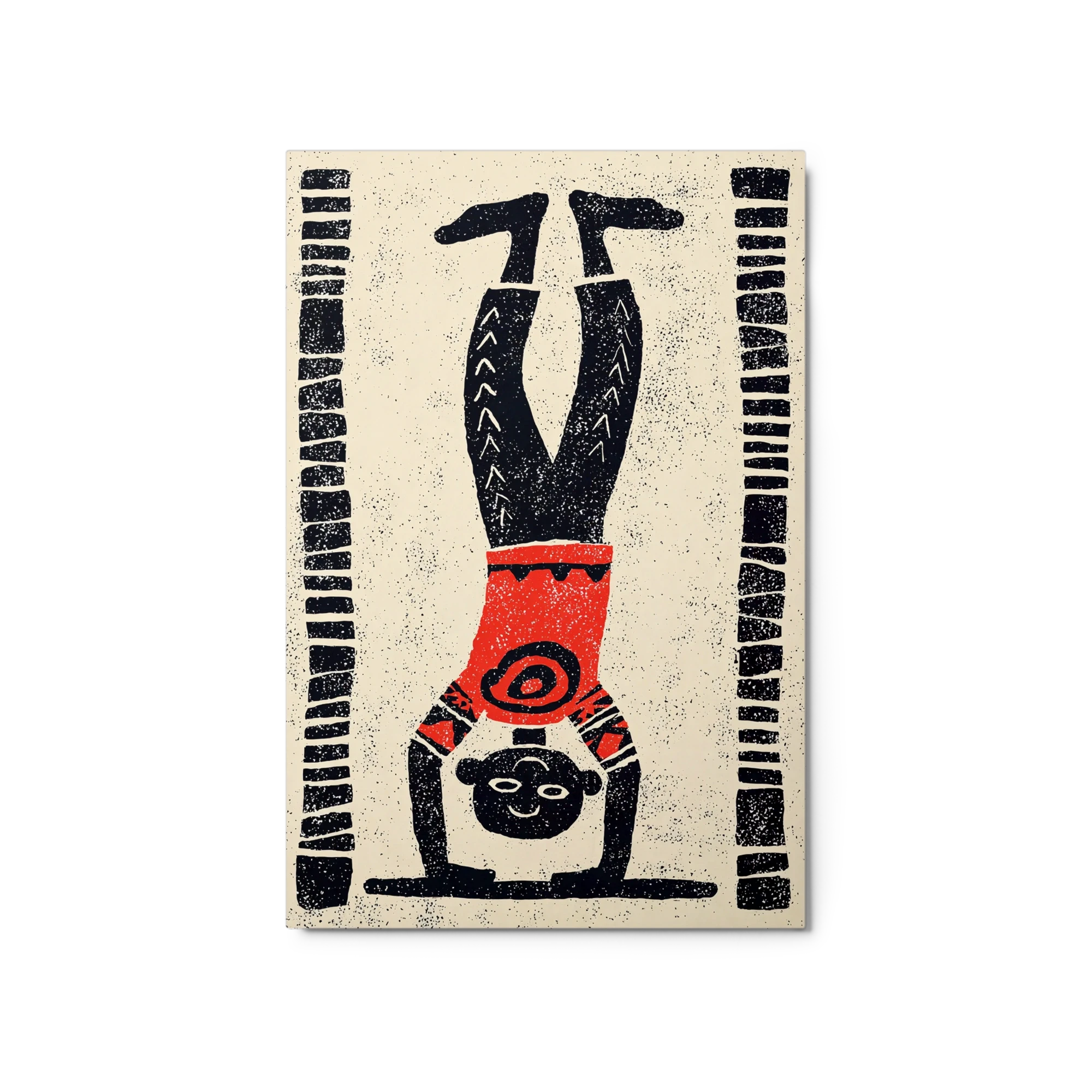 Handstand Folk Print